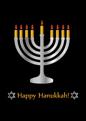 Happy Hanukkah poster