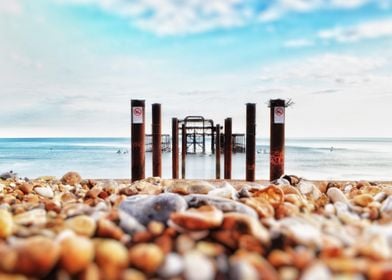 Pillars to the Pier Ruins