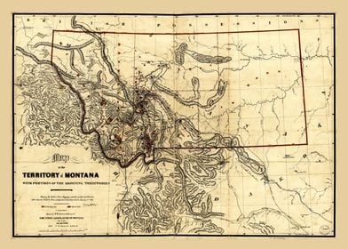 Montana Territory 1865