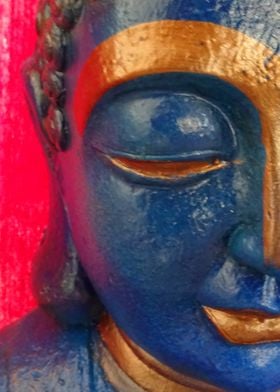 Smile of the Blue Buddha