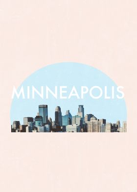 Minneapolis MN Skyline