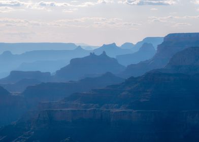 Hazy Cliffs of the Grand C