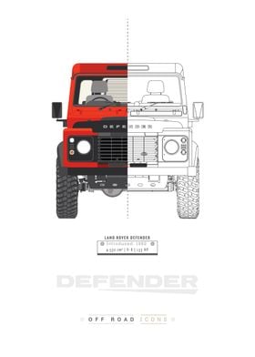 Defender color and BW