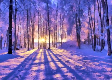 Winter fairy tale