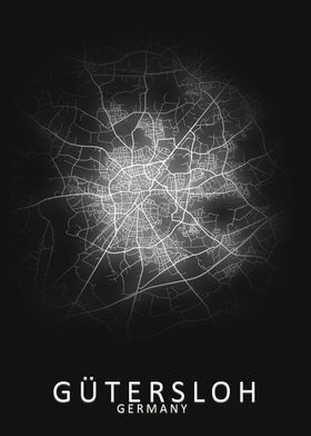 Gutersloh Germany City Map