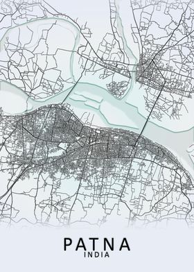 Patna India City Map