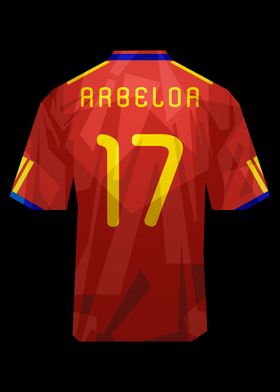 Alvaro Arbeloa Spain 2010