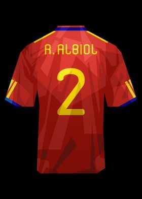 Raul Albiol Spain 2010