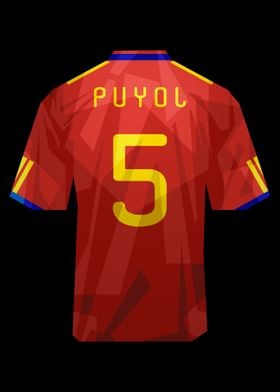 Carles Puyol Spain 2010