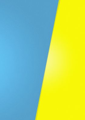 Abstract Yellow Blue
