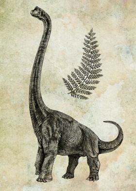 Dinosaur brachiosaure