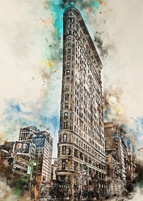 New York in Watercolor 4