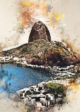 Rio in Watercolor