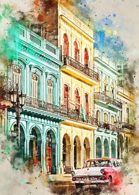 Cuba in Watercolor