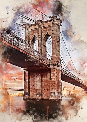 New York in Watercolor