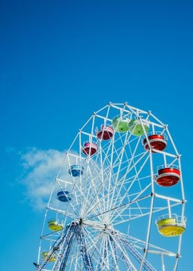 Vibrant Ferris Wheel