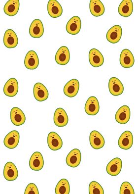 Friendly avocado slices