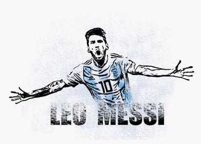 Leo messi poster argentina