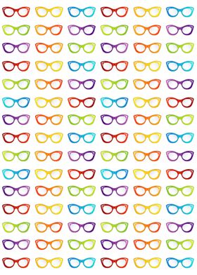 Colorful summer eyewear