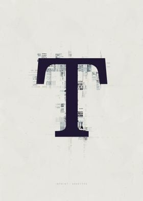 Imprint Letter T