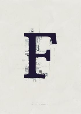 Imprint Letter F