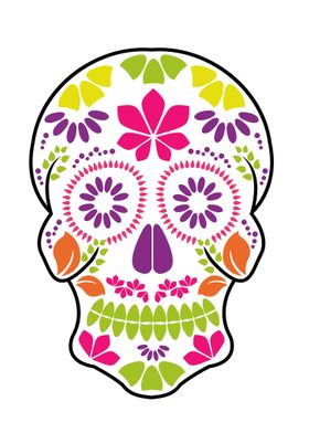 Calavera sugar skull 