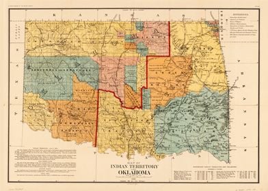 Oklahoma Territory 1890