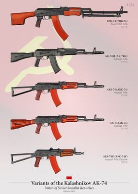 Kalashnikov AK74 Variants
