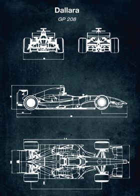 No255 Dallara GP 208