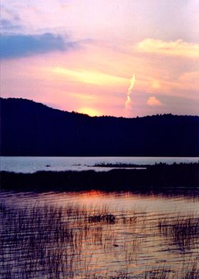 Sunset Echo Lake
