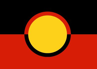 New Aboriginal AUS Flag 2