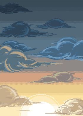 Pixel Sunrise