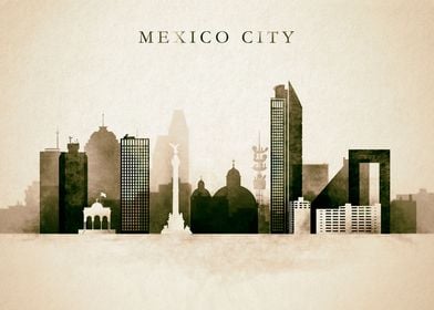 Mexico City Skyline 