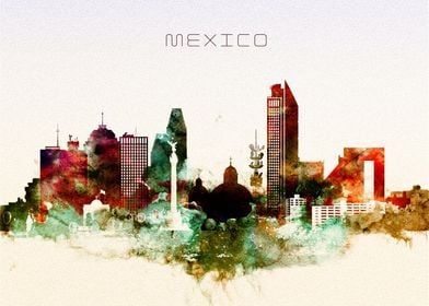 Mexico Skyline City