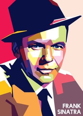 Frank Sinatra Poster By Ef Fadli Displate