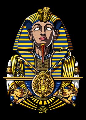 Egyptian Pharaoh King Tut