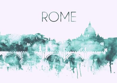 Rome Skyline City