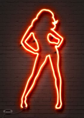 Sexy neon sign