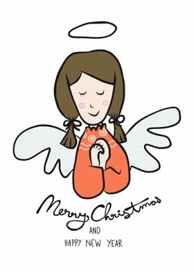 Angel Merry Christmas