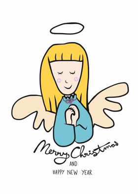 Angel Merry Christmas