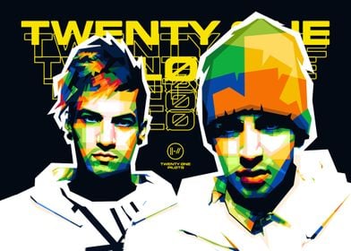 Twenty One Pilots Poster By Meekameel Displate