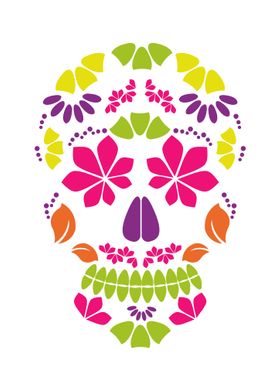 Calavera sugar skull 