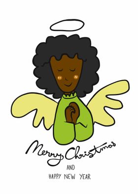 Angel Merry Christmas