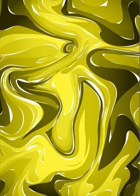 Liquid Marble Yellow
