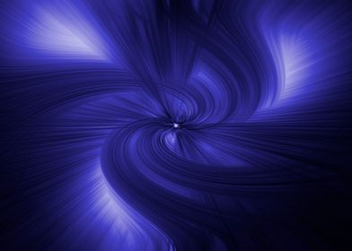 Abstract blue fractal