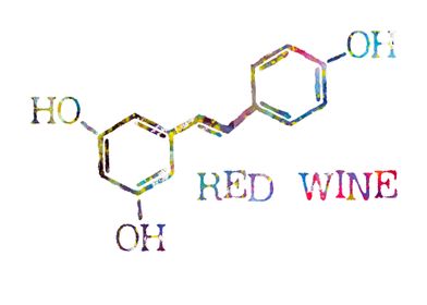 Red Wine Molecule 