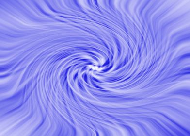 Abstract blue spiral