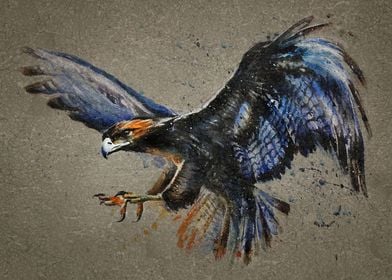 Eagle watercolor