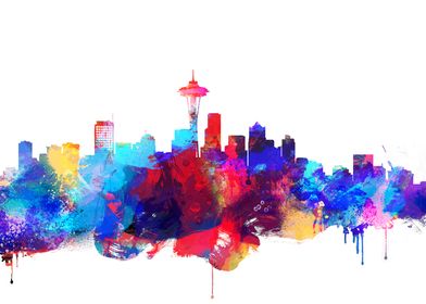 Seattle Washington Skyline