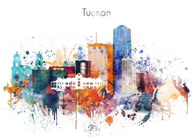 Tucson Arizona Skyline 